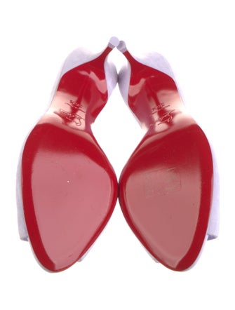 Christian Louboutin Suede Slides