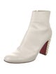 Christian Louboutin Spike Accents Leather Boots