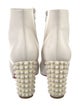 Christian Louboutin Spike Accents Leather Boots