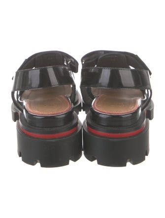 Christian Louboutin Patent Leather Sandals