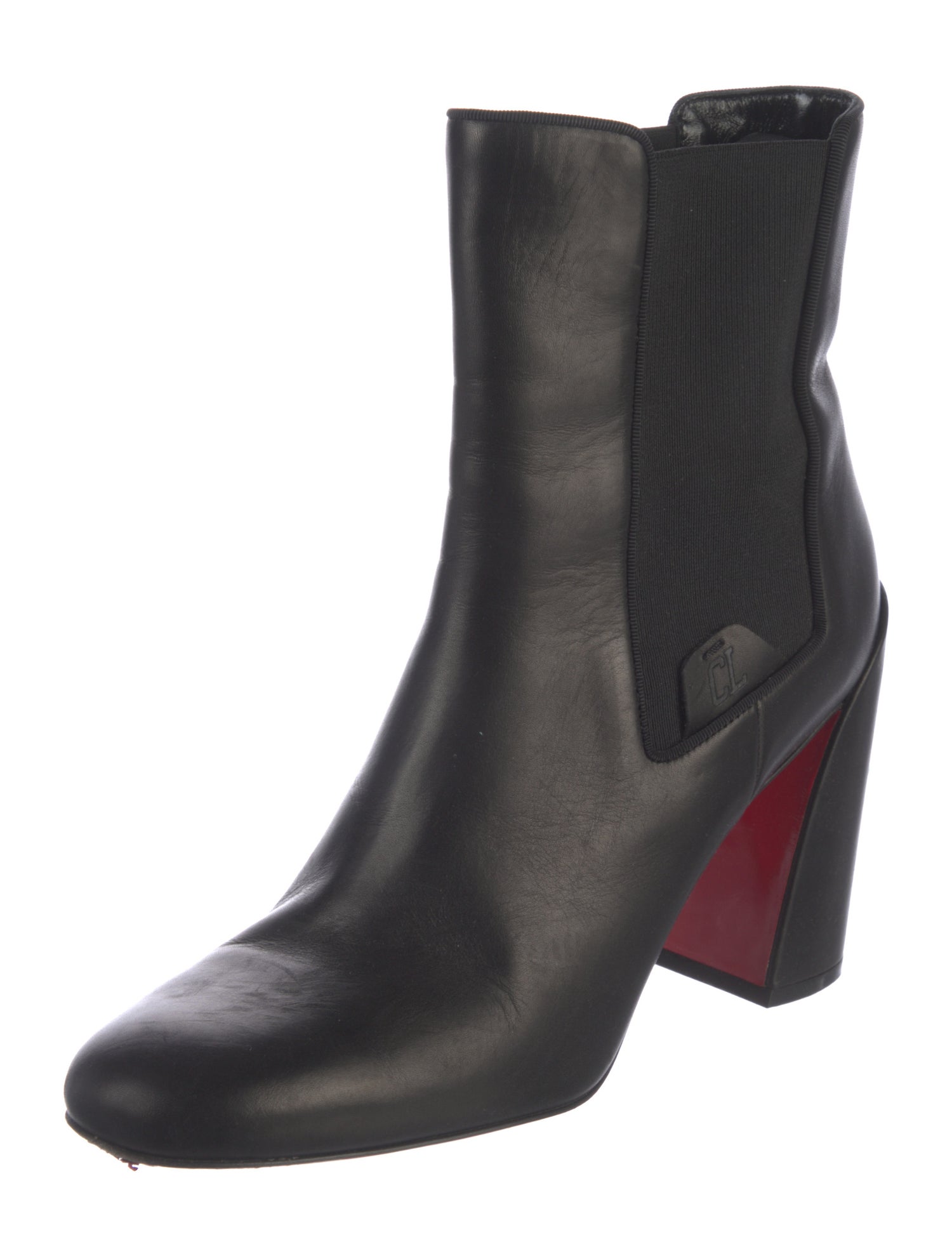 Christian Louboutin Leather Chelsea Boots