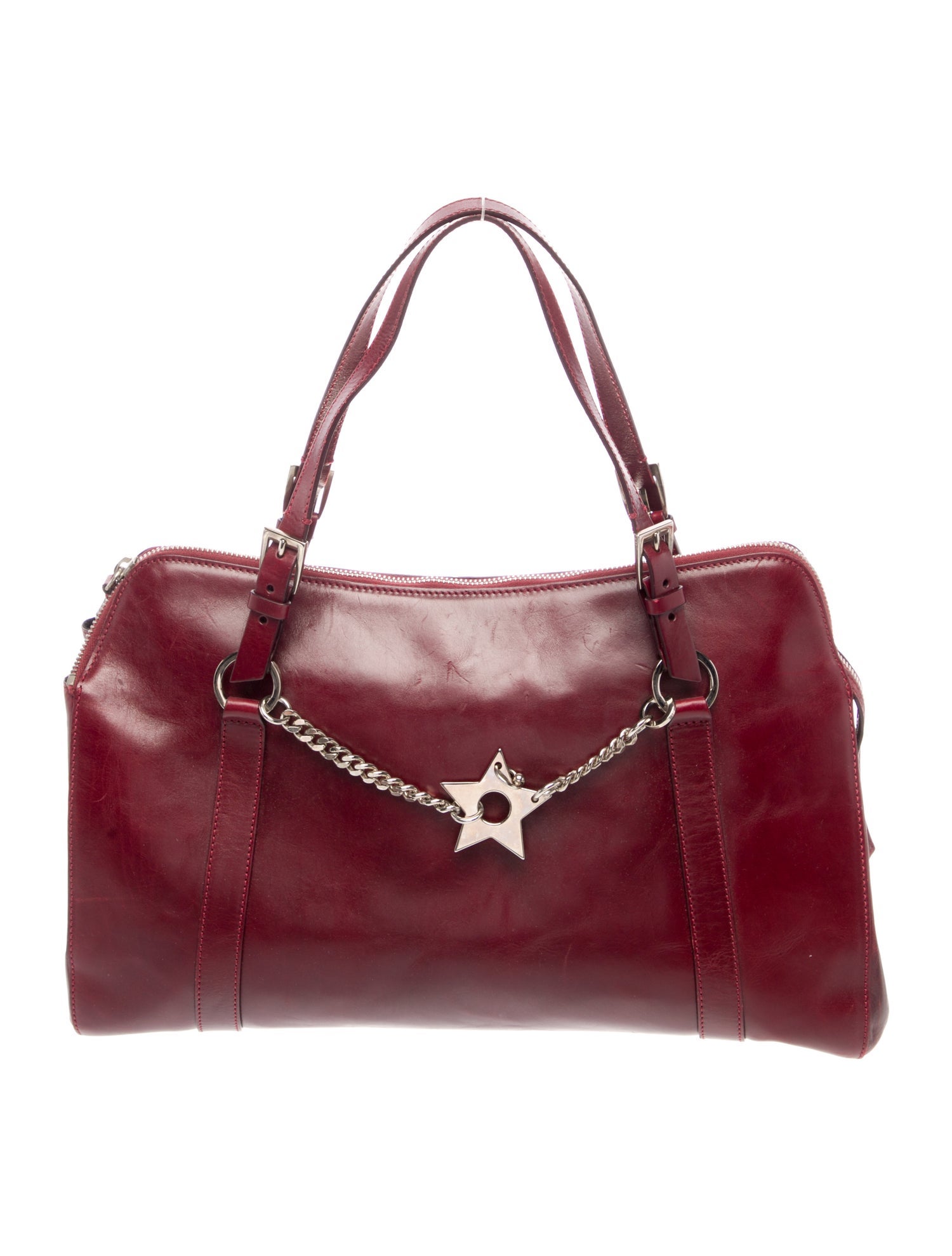 Christian Dior Leather Shoulder Bag Vintage