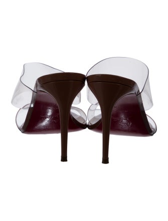 Christian Louboutin Leather Slides