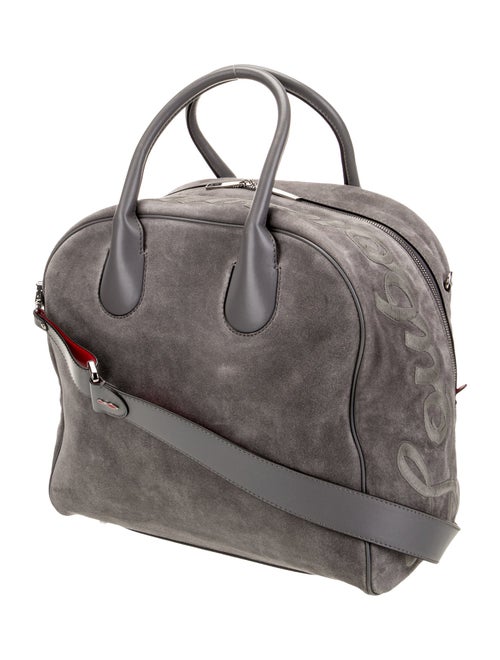 Christian Louboutin Suede Top Handle Bag
