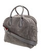 Christian Louboutin Suede Top Handle Bag