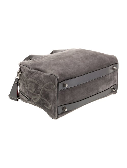 Christian Louboutin Suede Top Handle Bag