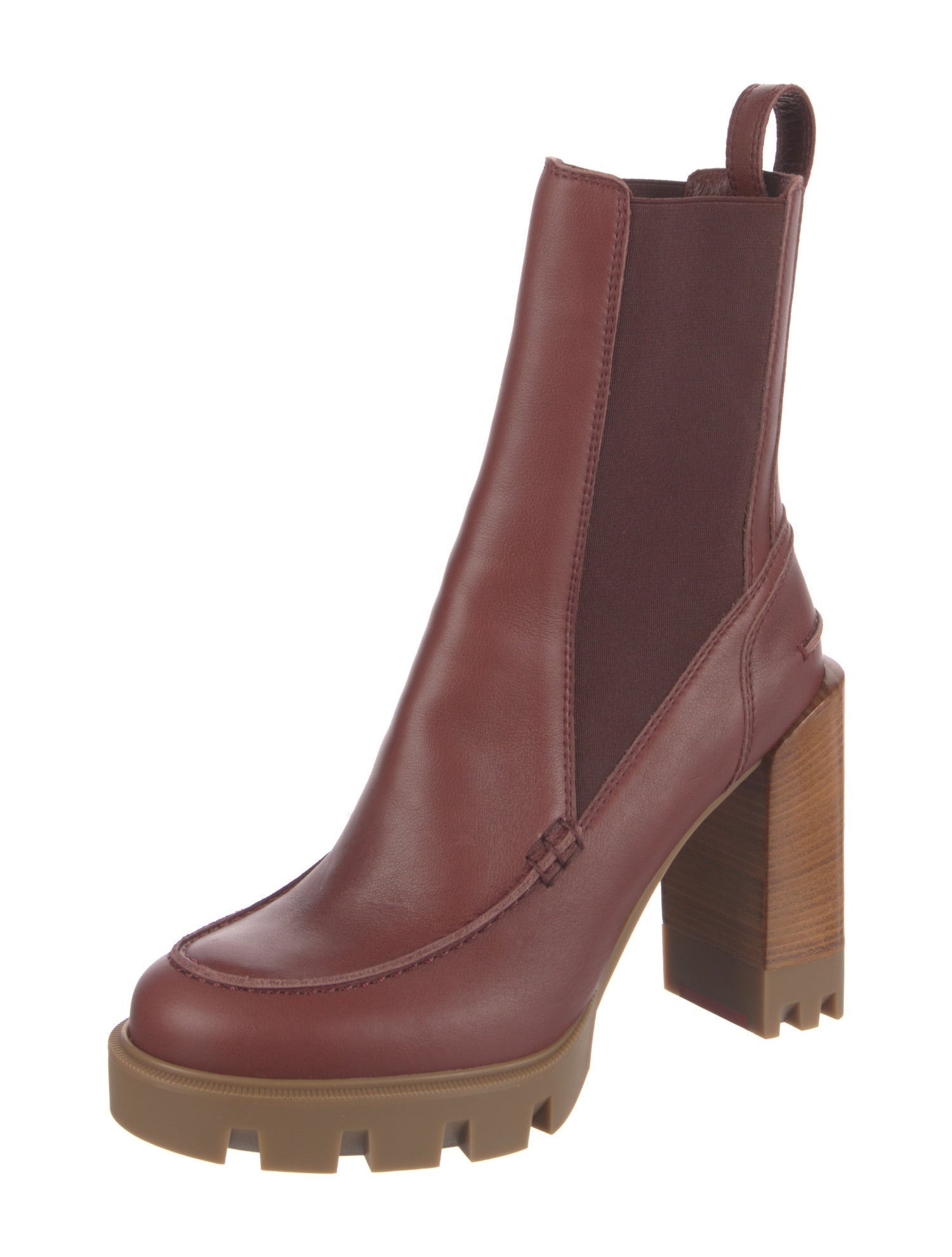 Christian Louboutin Leather Chelsea Boots