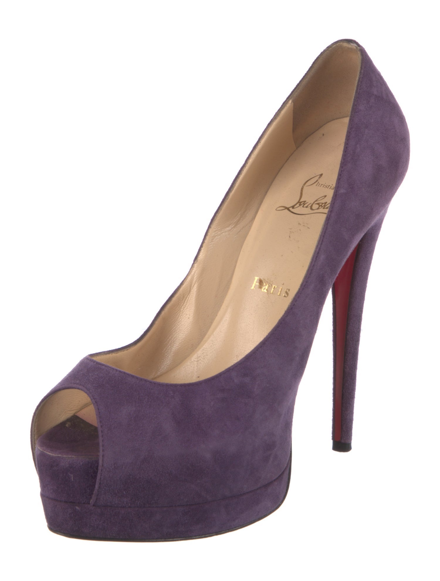 Christian Louboutin Suede Pumps