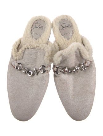 Christian Louboutin Suede Mules