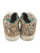 Christian Louboutin Spike Accents Python Sneakers