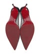 Christian Louboutin Mesh Lace Pattern Pumps