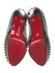 Christian Louboutin Spike Accents Leather Pumps