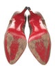 Christian Louboutin Leather Leather Trim Embellishment Pumps
