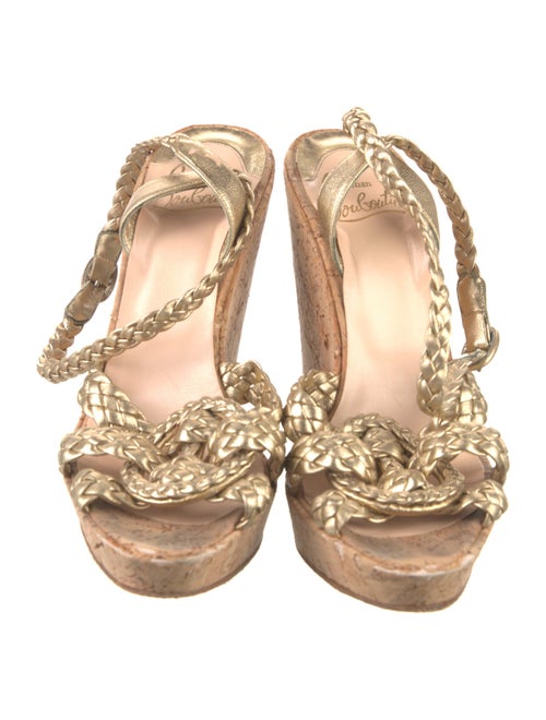 Christian Louboutin Braided Accents Espadrilles