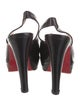Christian Louboutin Leather Slingback Pumps
