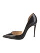 Christian Louboutin Patent Leather D'Orsay Pumps