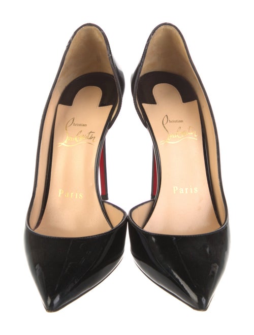 Christian Louboutin Patent Leather D'Orsay Pumps