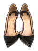 Christian Louboutin Patent Leather D'Orsay Pumps