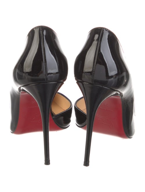 Christian Louboutin Patent Leather D'Orsay Pumps