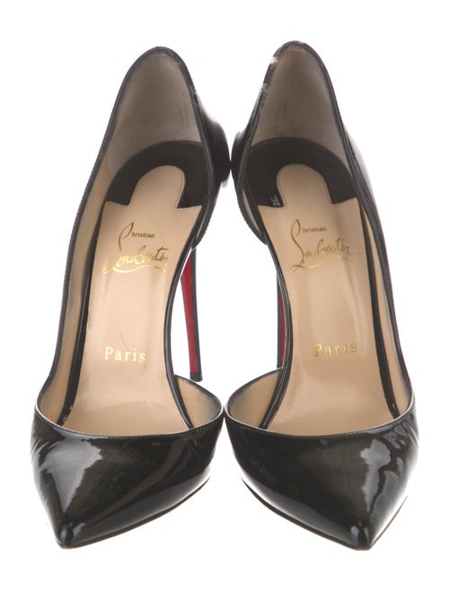 Christian Louboutin Iriza 100 Patent Leather D'Orsay Pumps