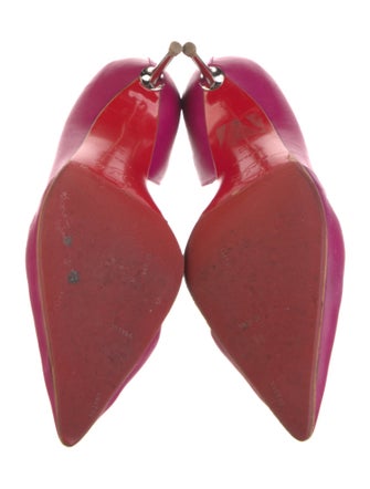 Christian Louboutin Leather D'Orsay Pumps