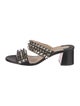 Christian Louboutin Tina Goes Mad 55 Spike Accents Slides