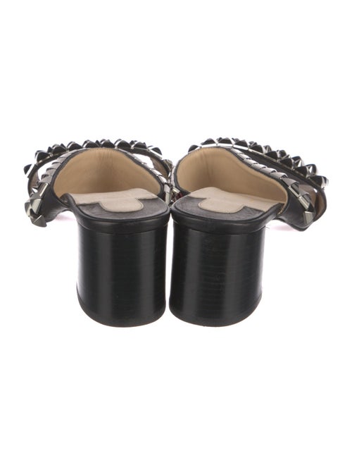 Christian Louboutin Tina Goes Mad 55 Spike Accents Slides