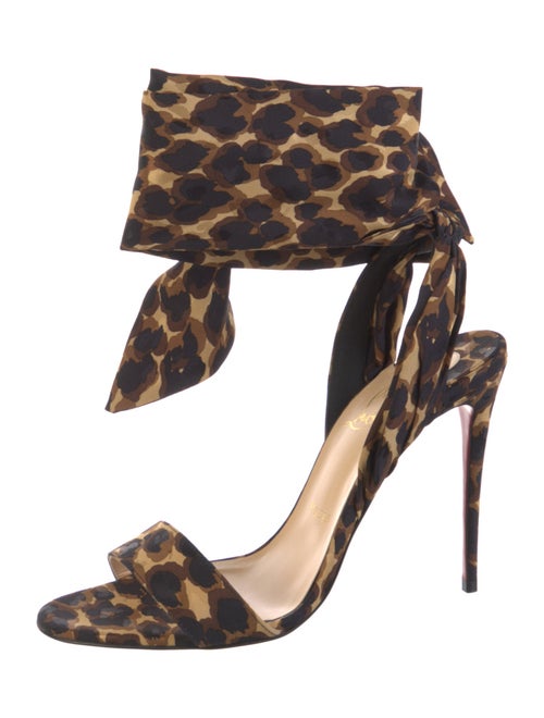 Christian Louboutin Animal Print Sandals