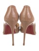 Christian Louboutin Patent Leather D'Orsay Pumps