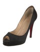 Christian Louboutin Satin Pumps