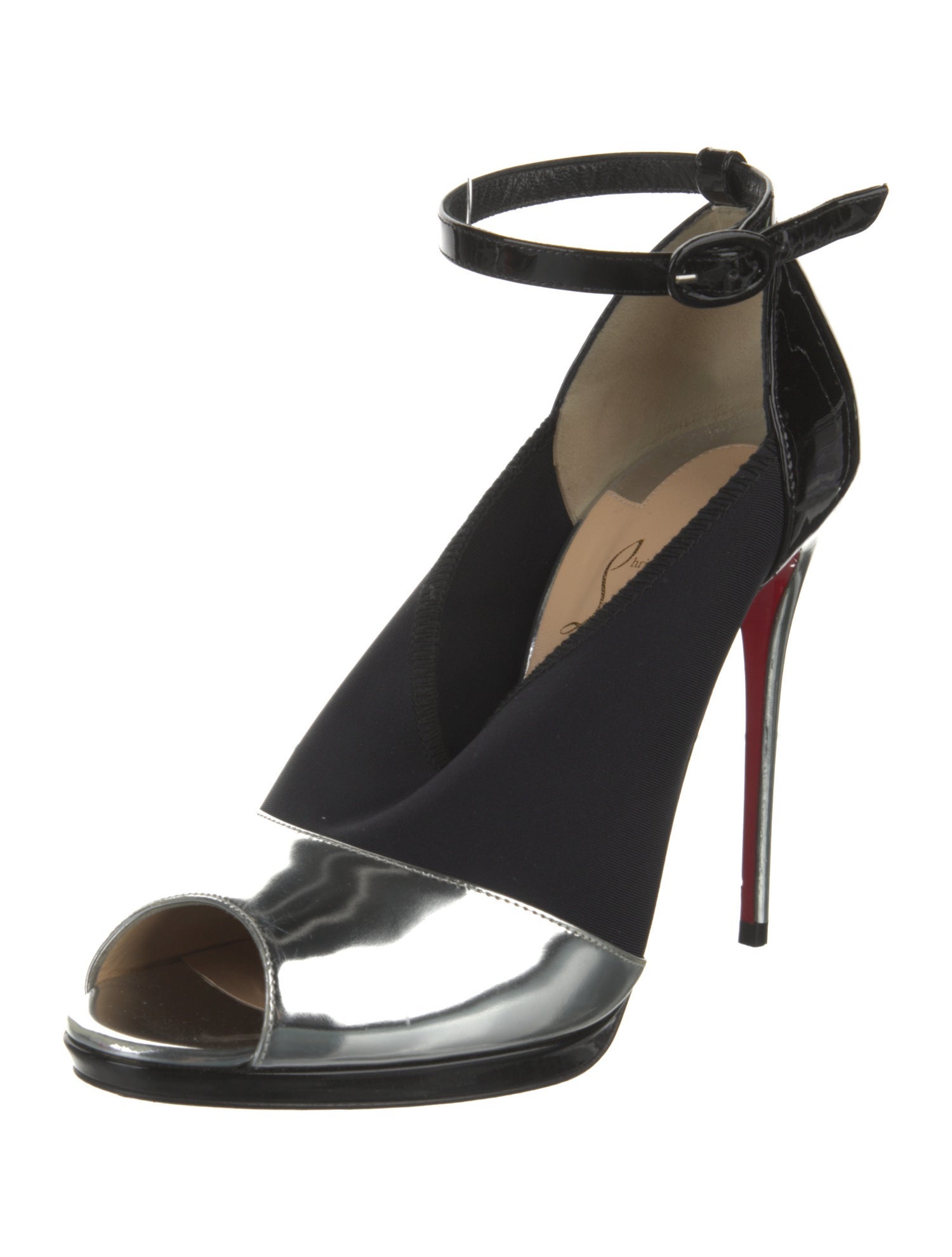 Christian Louboutin Patent Leather D'Orsay Pumps