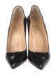 Christian Louboutin Patent Leather Scalloped Accent Pumps