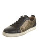 Christian Louboutin Leather Printed Sneakers