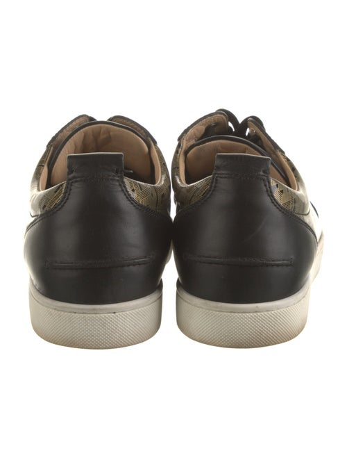 Christian Louboutin Leather Printed Sneakers