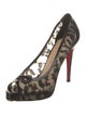Christian Louboutin Lace Lace Pattern Pumps