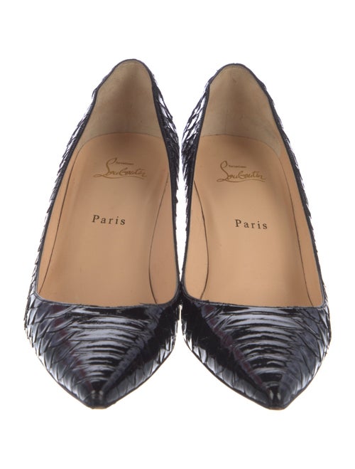 Christian Louboutin Python Pumps