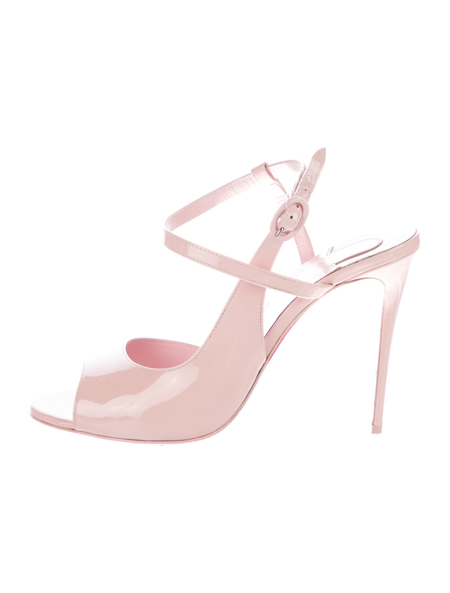 Christian Louboutin Patent Leather Sandals w/ Tags