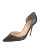 Christian Louboutin Leather D'Orsay Pumps