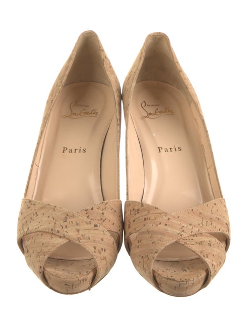 Christian Louboutin Cutout Accent Pumps