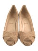 Christian Louboutin Cutout Accent Pumps