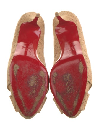 Christian Louboutin Cutout Accent Pumps