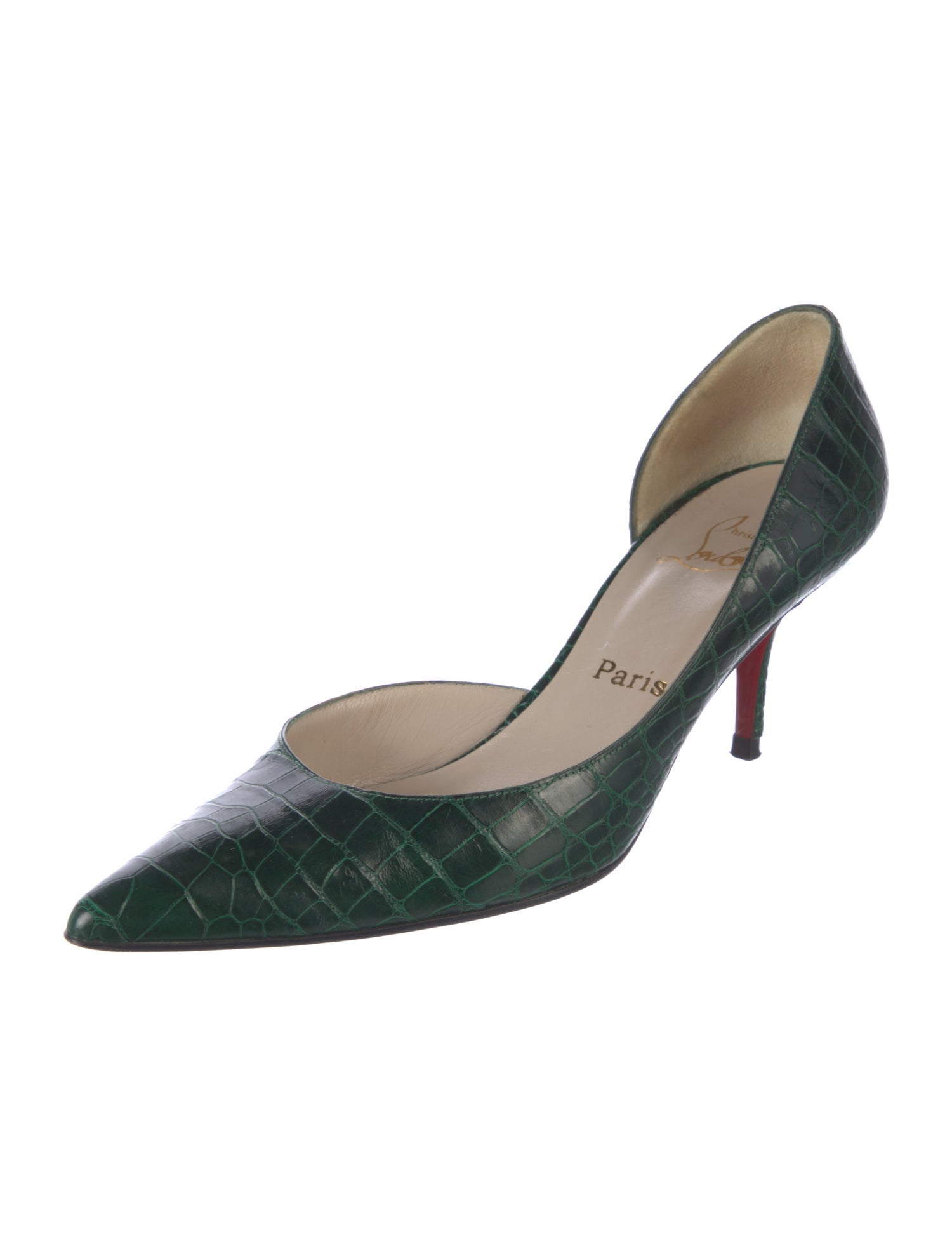 Christian Louboutin Vintage Iriza D'Orsay Pumps
