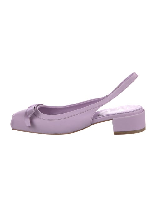 Christian Louboutin Leather Slingback Flats