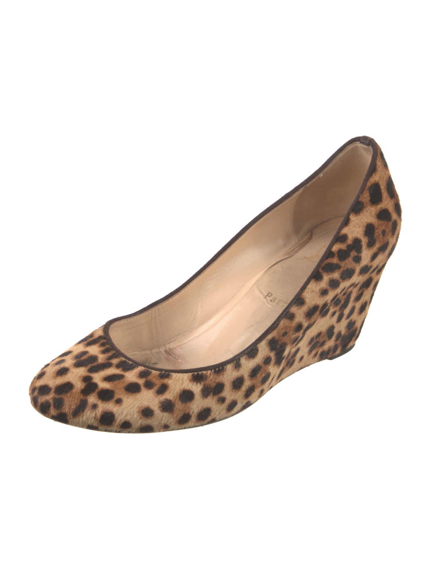 Christian Louboutin Ponyhair Animal Print Pumps