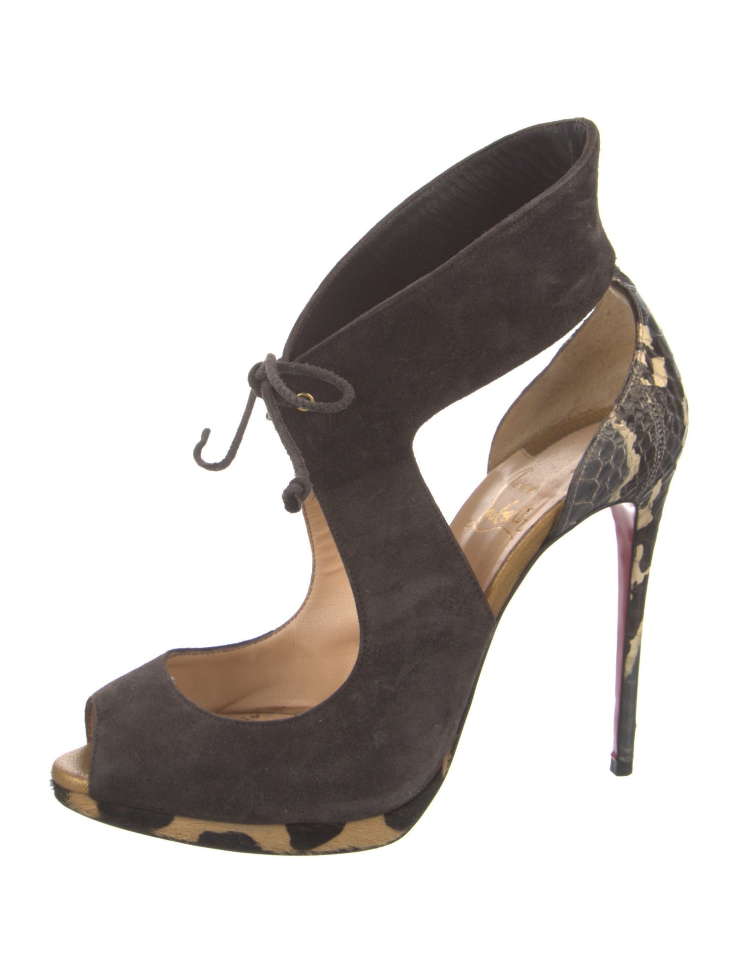 Christian Louboutin Suede Sandals