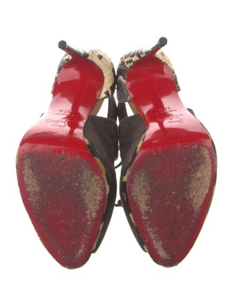 Christian Louboutin Suede Sandals