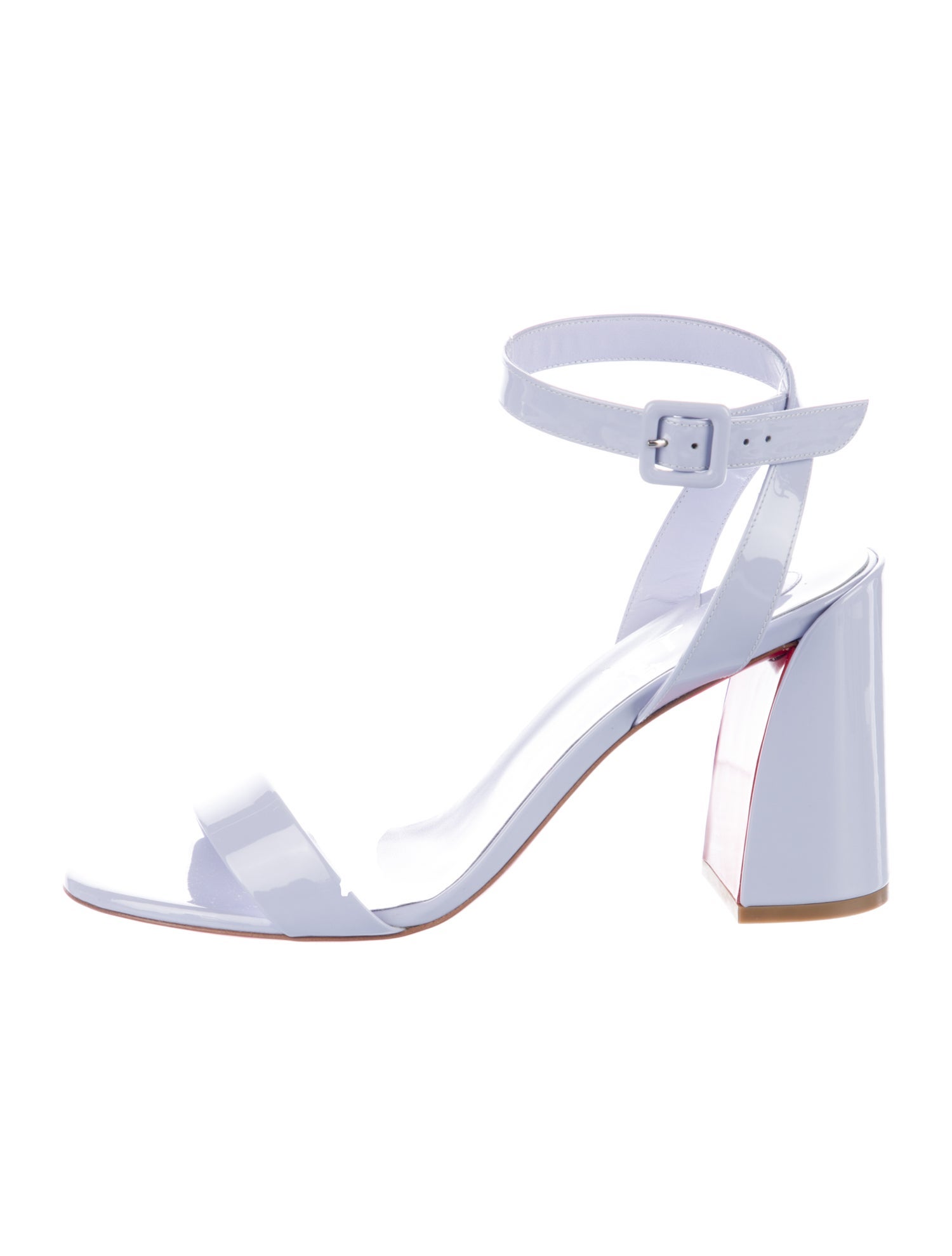 Christian Louboutin Patent Leather Sandals w/ Tags