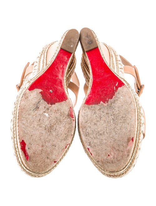 Christian Louboutin Leather Espadrilles