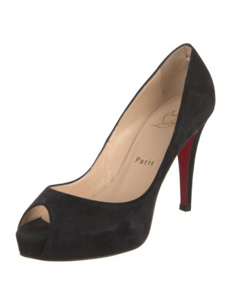 Christian Louboutin Suede Pumps