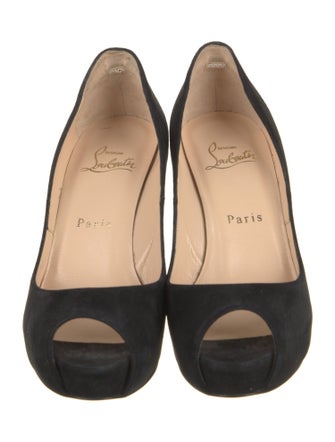 Christian Louboutin Suede Pumps